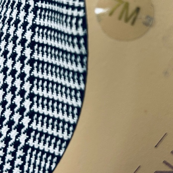 GIANNI BINI Spiked Heeled Stilettos - Houndstooth Mules 7M New! - Picture 9 of 13